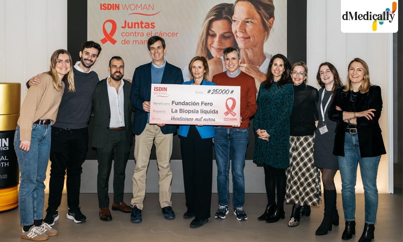 ISDIN dona 25.000 euros a la Fundación FERO para la lucha contra el cáncer de mama