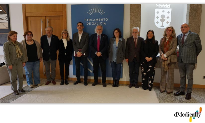 Profesionales de la cardiología y organizaciones de pacientes impulsan el compromiso político frente a las miocardiopatías en el Parlamento de Galicia